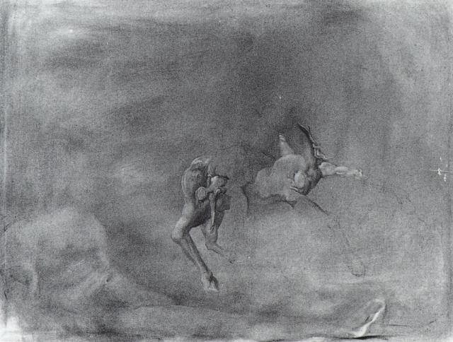 1979_14 Nude&Horse with Metamorphosis unfinished circa 1979.jpg